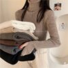 2064 เสื้อไหมพรมนิ้วสอด 9