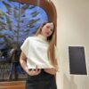 2069 เสื้อสเวตเตอร์คอปีนแขนสั้น 16