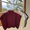 2069 เสื้อสเวตเตอร์คอปีนแขนสั้น 5