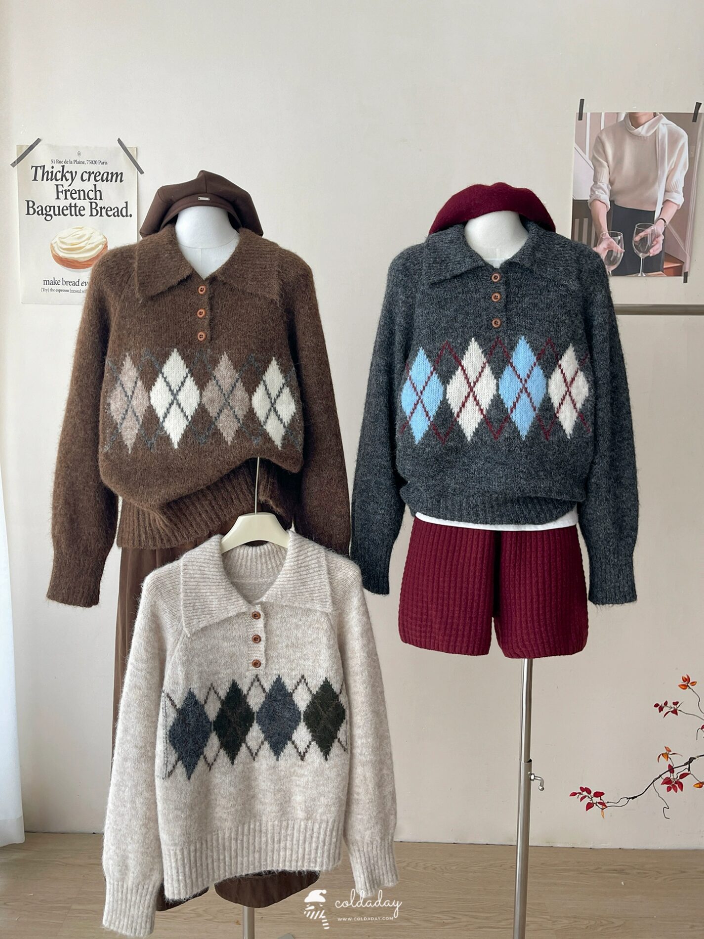 2084 Argyle Sweater
