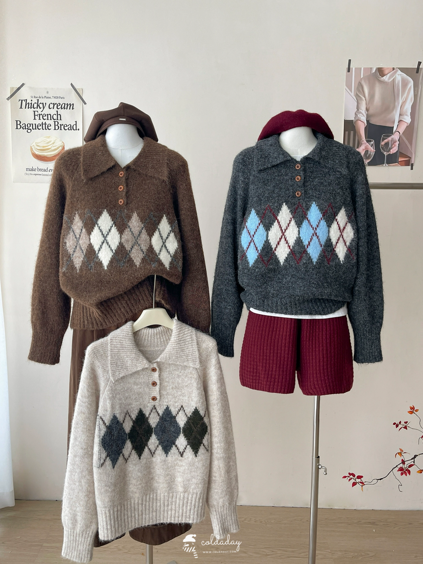 2084 Argyle Sweater