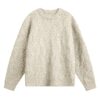 2085 Chunky Knit Sweater - เบจ, 3XL