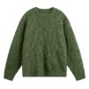 2085 Chunky Knit Sweater - เขียว, 3XL
