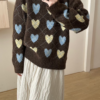 2087 Sweet Heart Argyle Knit 4
