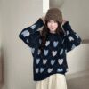2087 Sweet Heart Argyle Knit 8