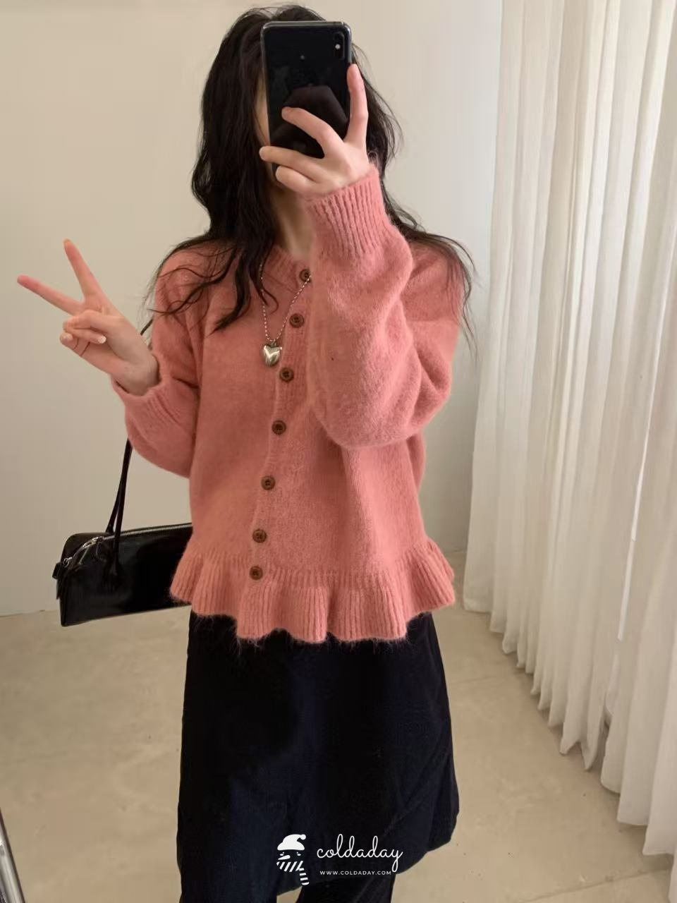 2088 Sweet Ruffle Cardigan 10