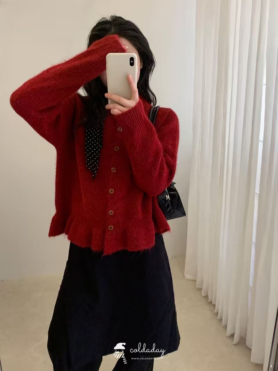 2088 Sweet Ruffle Cardigan 13
