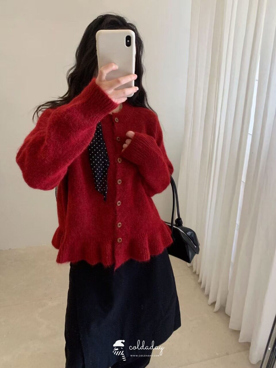 2088 Sweet Ruffle Cardigan 14