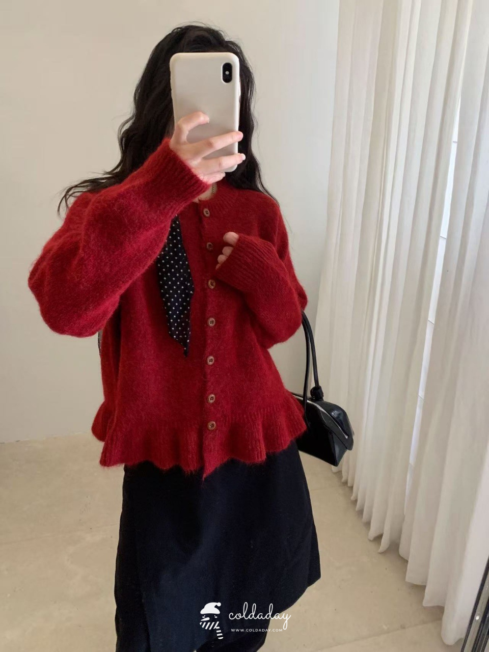 2088 Sweet Ruffle Cardigan 14
