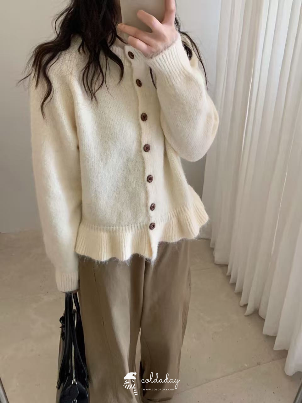 2088 Sweet Ruffle Cardigan 4