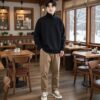2091 Minimal Half Zip Sweat 3
