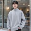 2091 Minimal Half Zip Sweat 4
