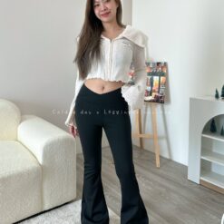 3080 เลกกิ้งกันหนาวรุ่นขาบาน