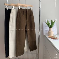 3092 กางเกงฮาเร็มบุขนผ้าญี่ปุ่น