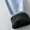 3097 Retro Winter Jeans ยีนส์ซีด AA 15