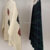 3099 กระโปรงยาวสก๊อต 38