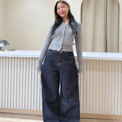 3115 Warm Wide-Leg denim