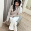 3116 Winter White Jeans 4