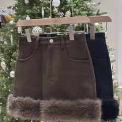3122 Fur Cute Skirt
