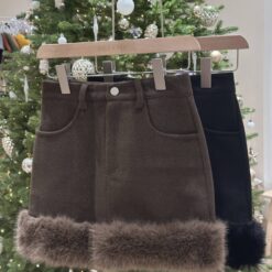 3122 Fur Cute Skirt