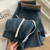 3128 Denim Warm Pants 14