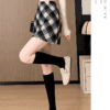 3137 Winter Plaid Skirt 10