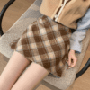 3137 Winter Plaid Skirt 14