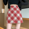 3137 Winter Plaid Skirt 6