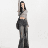 3140 Fuzzy Flare Pants 12