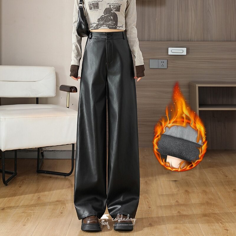 3148 Winter Leather Pants 2