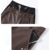 3148 Winter Leather Pants 7