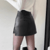 3151 Luxe Leather Skort 8