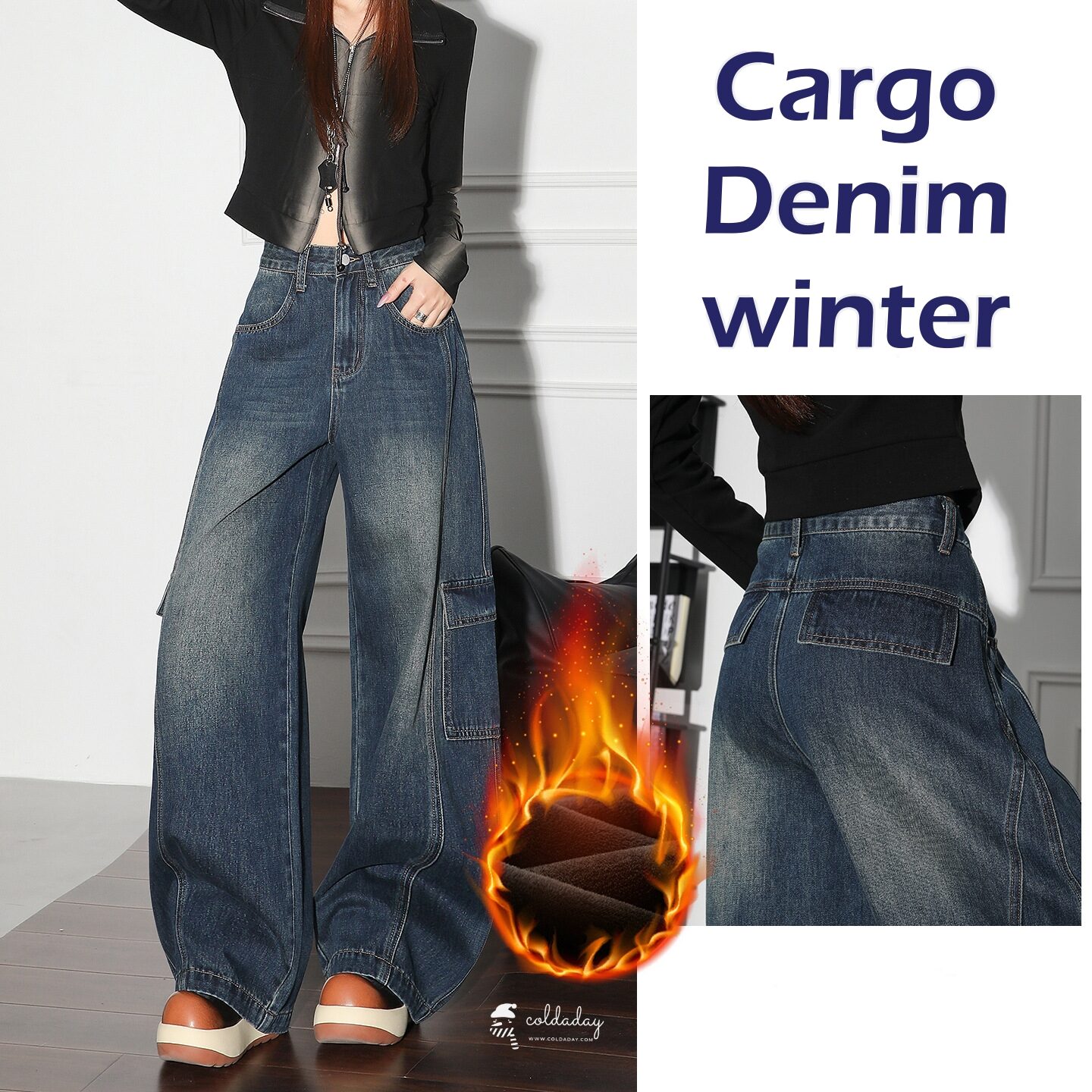 3152 Cargo Denim Winter