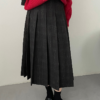 3154 Paris Check Midi Skirt 14