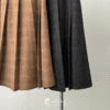 3154 Paris Check Midi Skirt 24