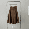 3154 Paris Check Midi Skirt 27