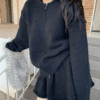 4047 Cloudy More Knit Set 20