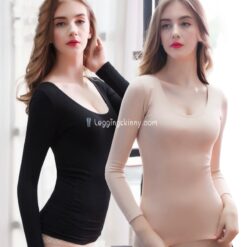 5007 เสื้อลองจอนผู้หญิงแบบเรียบ