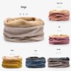 6003 ปลอกคอกันหนาวสีพื้น