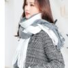 6022 ผ้าพันคอทูโทน 35