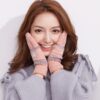 6023 ถุงมือไหมพรมเกาหลี ลายกวาง 10