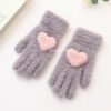 6028 ถุงมือไหมพรมขนมิงค์ 11