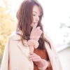 6031 ถุงมือหนังกลับนิ่มบุขน 5