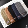 6061 ถุงมือหนังกลับ ชาย