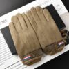 6061 ถุงมือหนังกลับ ชาย 13