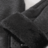 6093 ถุงมือ Wool กันหนาว WODONBLE กลม - ดำ 4