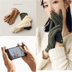 6096 ถุงมือนิ้วสอด ผู้หญิง