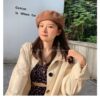 6097 หมวกเบเร่ต์ Wool แท้ 2