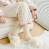 6111 Mink Wool Socks ถุงเท้าขนมิงค์ 15