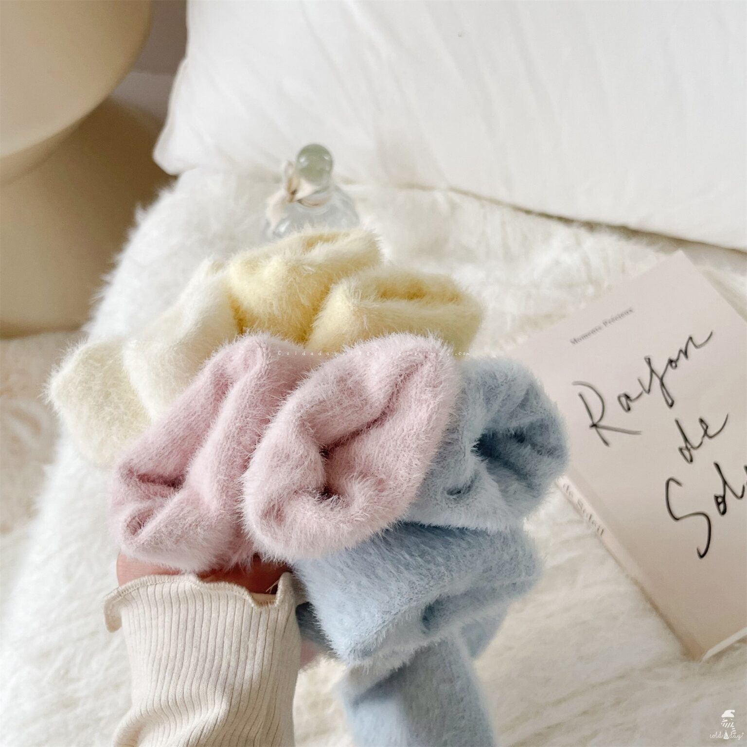 6111 Mink Wool Socks ถุงเท้าขนมิงค์ 20